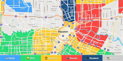 Houston Neighborhood Map