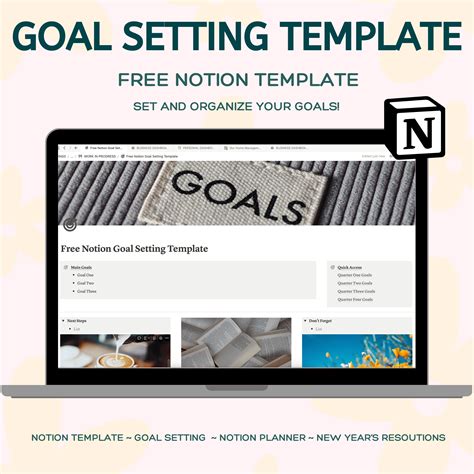 FREE Notion Goals Template