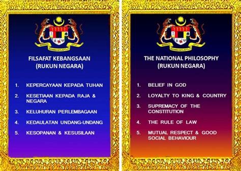 Importance Of Rukun Negara / Promoting National Unity In Malaysian ...