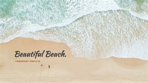 √ Free Beach Powerpoint Templates (Simple & Minimalist)