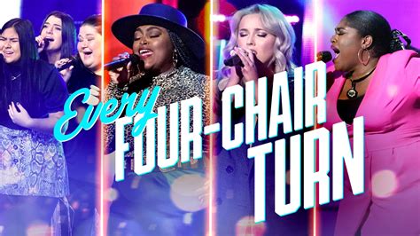 Watch The Voice Web Exclusive: Every Four-Chair Turn from Season 19 ...