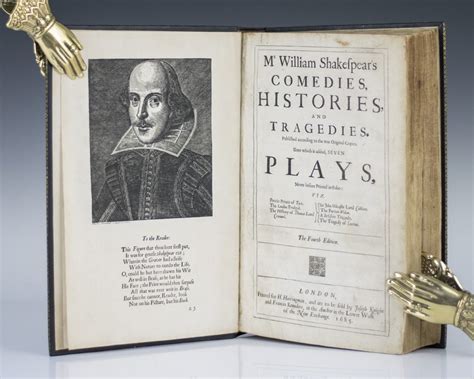 Mr. William Shakespeare’s Comedies, Histories, and Tragedies. Fourth Folio.