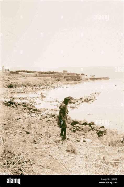 Capernaum. 1900, Israel, Capernaum, Extinct city Stock Photo - Alamy