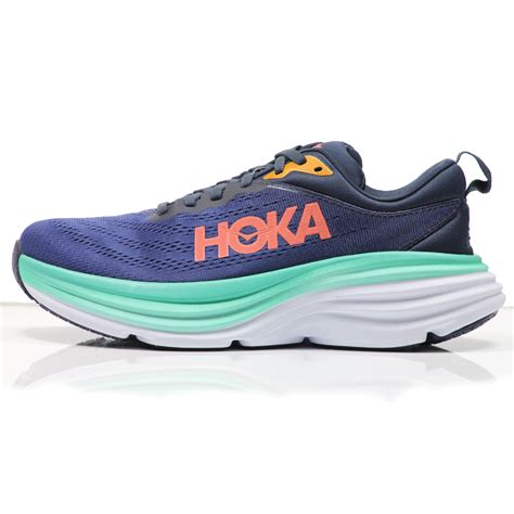 Hoka One One Bondi 8 Women's Wide Fit Running Shoe - Outer Space ...