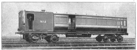 New Steam Motor Car for the Great Northern Railway