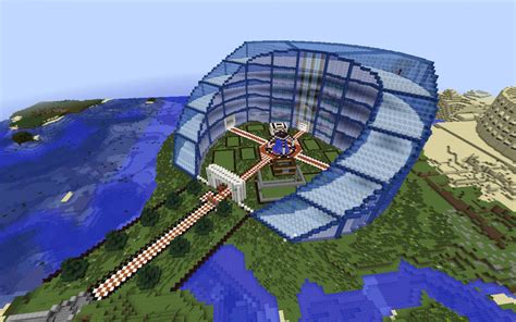 We couldn't just build a simple mall : Minecraft