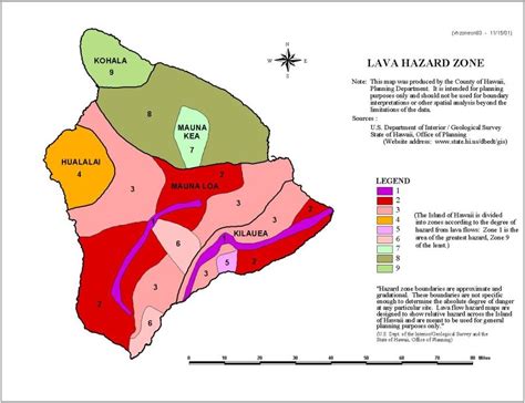 Provides links to information about the three active volcanoes on the ...