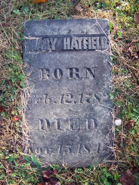 Hatfield Family tombstones 026 - The Heritage Lady