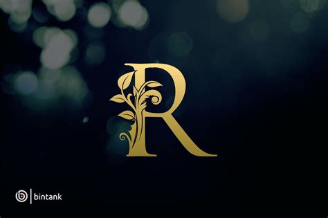 Luxury Gold R Letter Logo | Branding & Logo Templates ~ Creative Market