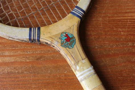 4 Vintage Tennis Rackets. Decorative Shop Display Racquets. Sports Bar.