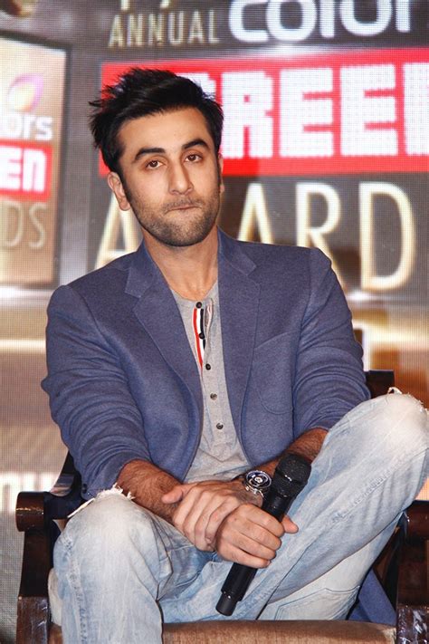 Ranbir Kapoor at the 19th Annual Screen Awards press conference in ...