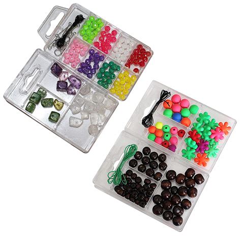 800 Pcs Silver Plated Jewellery Making Kit - Jewelry Supplies Findings ...