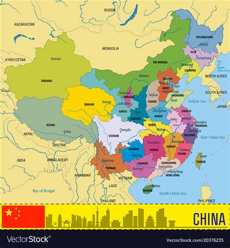 China Political Map | Gadgets 2018