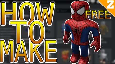 [AVATAR TRICK] How to make a SPIDERMAN AVATAR for FREE! (ROBLOX) - YouTube