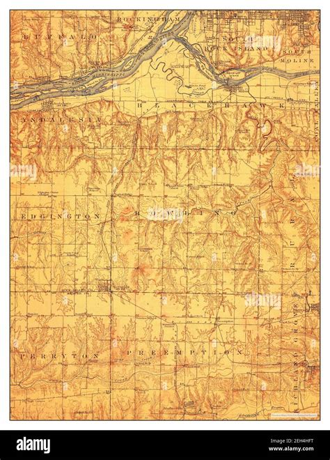 Milan, Illinois, map 1912, 1:62500, United States of America by ...