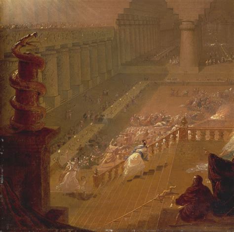 Narrative Painting - John Martin, Belshazzar's Feast, 1821