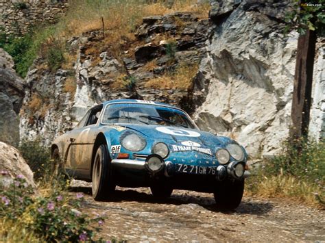 Renault Alpine A110 Rally Car wallpapers (1600x1200)