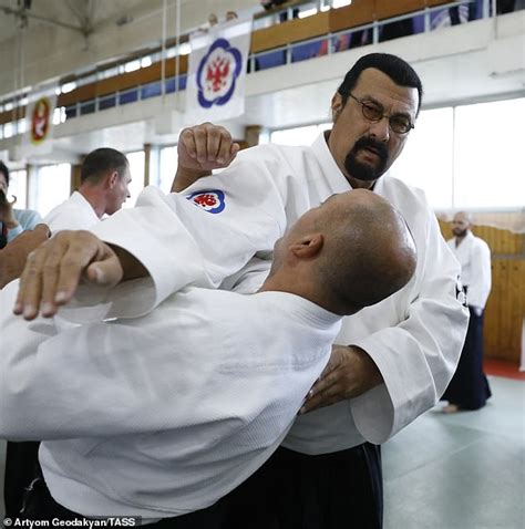 Steven Seagal gives an Aikido masterclass following rape allegations ...