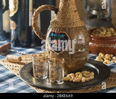 Kaju feni Cashew spirit drink Goa India Stock Photo - Alamy