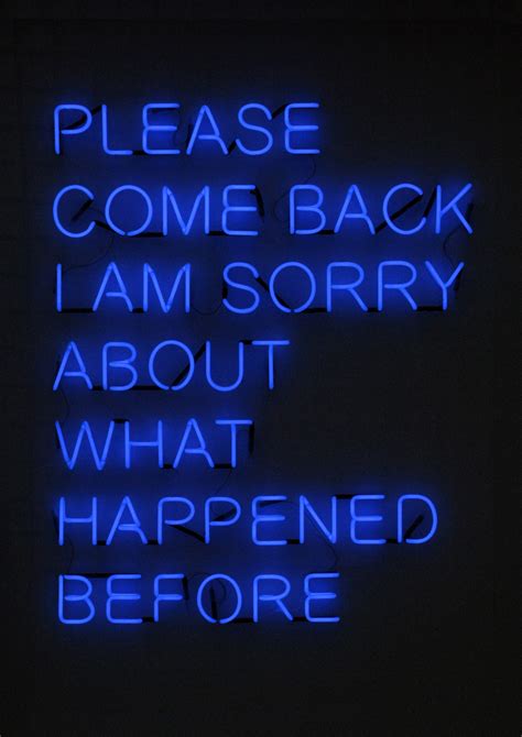 Please Come Back - Tim Etchells