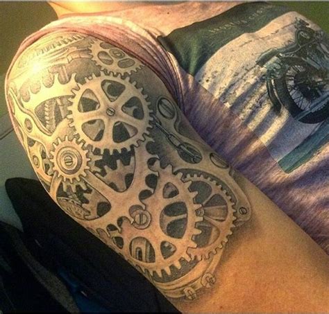 Clockwork Gears Tattoo