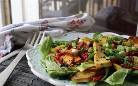 Bok choy tofu salad - Chef Zissie Recipes