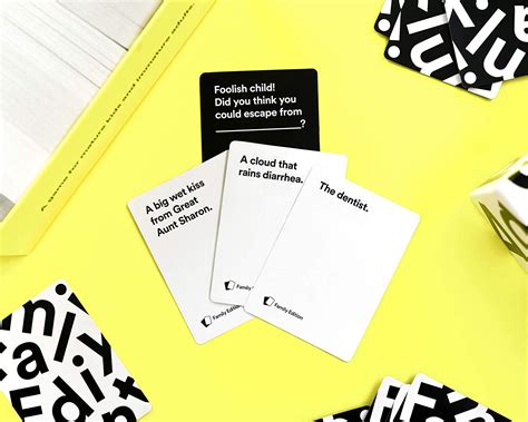 Cards Against Humanity: Family Edition – Board Game Supply