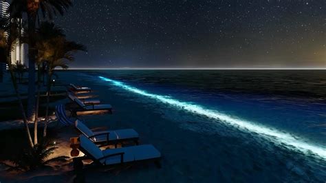 Night Beach Wave Sounds Nature Ocean Relaxing - One News Page VIDEO