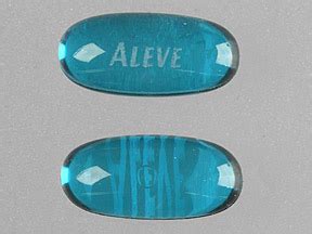 Aleve Blue and Oval Pill Images - Pill Identifier - Drugs.com