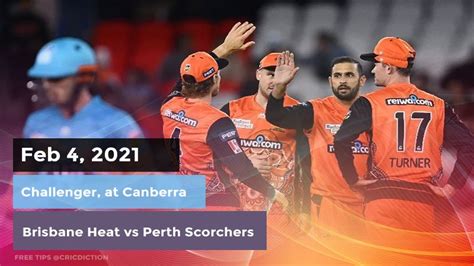 Match Preview – Today Cricket Match Prediction, Perth Scorchers vs ...