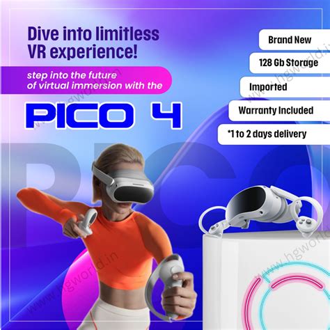 PICO 4 VR | 128 GB | All in onv VR Headset | HGworld