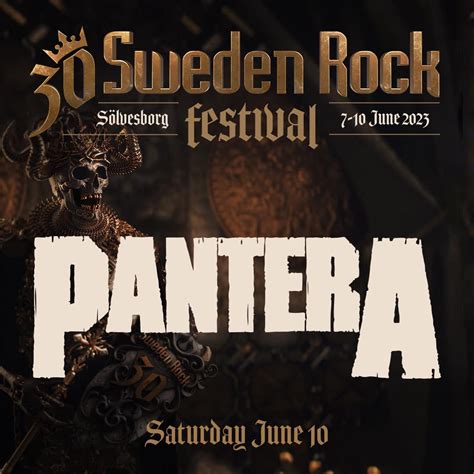 See you in June, Sweden! Sweden Rock Festival 2023 – Pantera