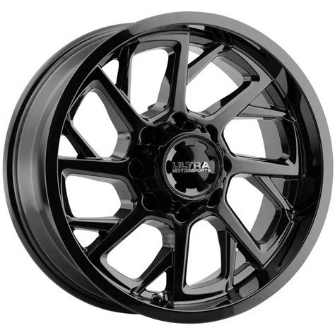 A259131: 18x9 5x150 18 Offset Ultra Rims 120BK PATRIOT GLOSS BLACK WITH CLEAR-COAT