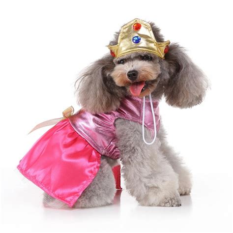 Pet Fairy Princess Costume Dog Sundress Puppy Outfits Cat Vest Shirts, Funny Dog Cat Costumes ...