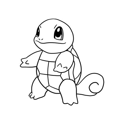 pokemon turtle squirtle - Google Search | Pokemon coloring pages ...