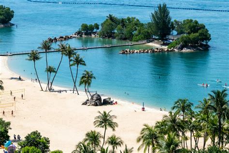 Sentosa Island Beach Resort in Singapore · Free Stock Photo