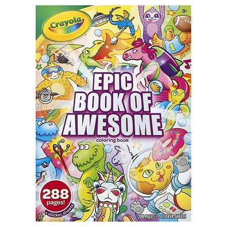 Crayola Epic Adventure Coloring Book 288 pages | Walgreens