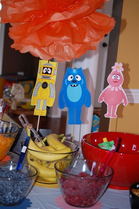 Harper's House: Yo Gabba Gabba Birthday Party