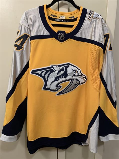 Picked this up at the Preds game last Monday, all Retro jerseys were 50 ...