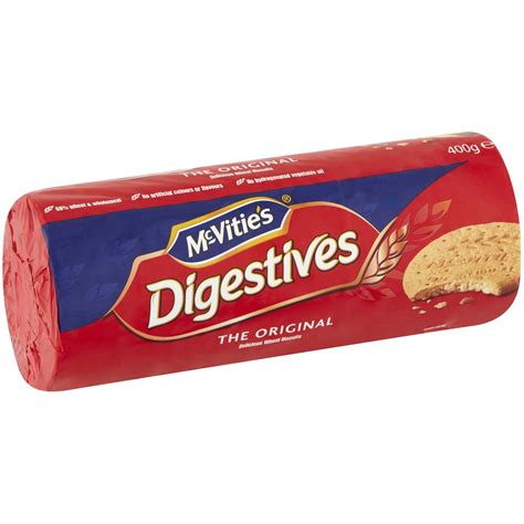 Calories in Mcvitie's Digestives Biscuits Plain Original calcount