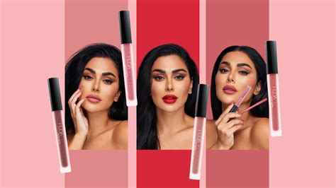 Huda Beauty relaunched her Liquid Matte Lipsticks