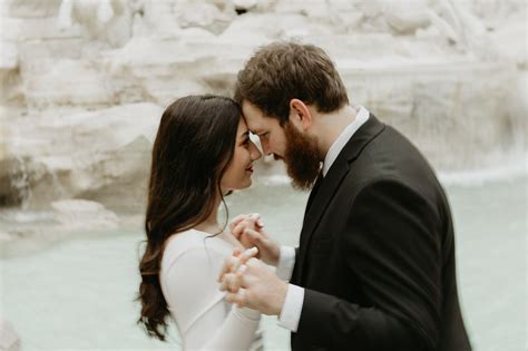 Trevi Fountain Wedding Rome | Emma + Jayce | Silvia Poropat Weddings