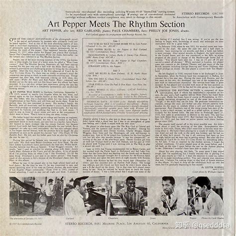 Art Pepper Meets The Rhythm Section - 知乎