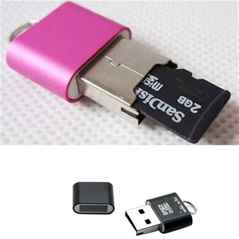 Portable Mini USB 2.0 Micro SD TF T Flash Memory Card Reader Adapter Flash Drive SD Flash Memory ...