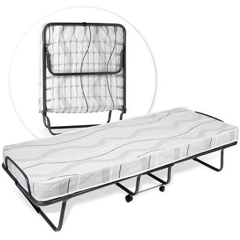 Milliard Lightweight 74 by 31-Inch Folding Cot/Bed with Mattress - Walmart.com - Walmart.com