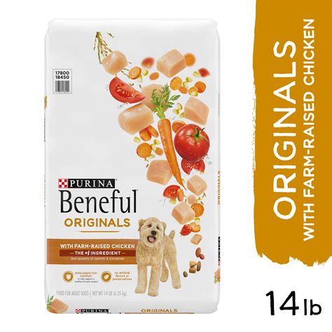 Purina Beneful Originals With Farm-Raised Chicken, Real Chicken Dry Dog ...