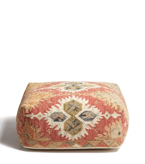 Manisa Floor Cushion - Persian Red | OKA