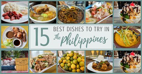 Famous Filipino Food: 15 Must-Eat Dishes in the Philippines! – – Travel AB..z's