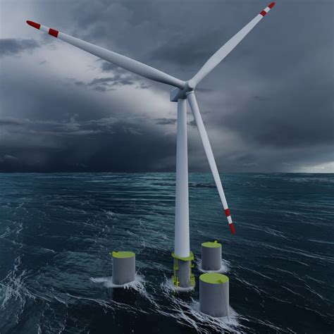 Plans underway to build huge, floating offshore wind turbine in Europe