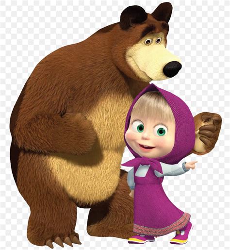 Masha And The Bear Clip Art Image, PNG, 780x891px, Masha And The Bear ...